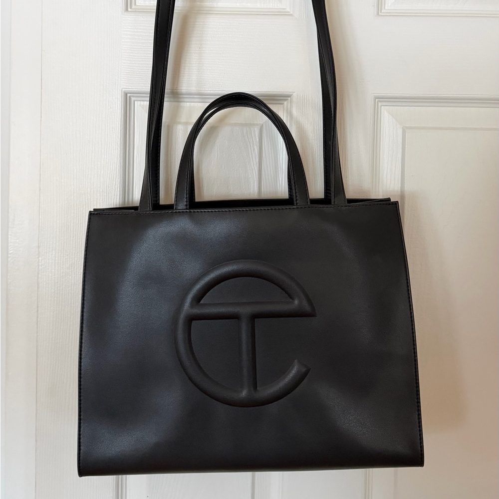 Telfar Black Medium Tote